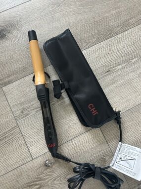 CHI Gold Curling Wand for Women - 1" Barrel